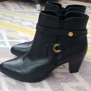 Anne Klein black booties
